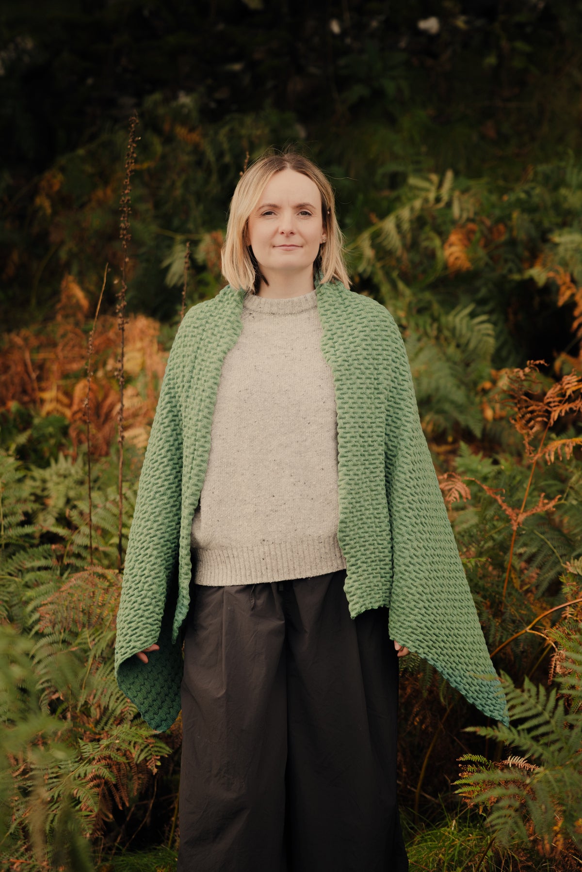 Feàrna Shawl Sage