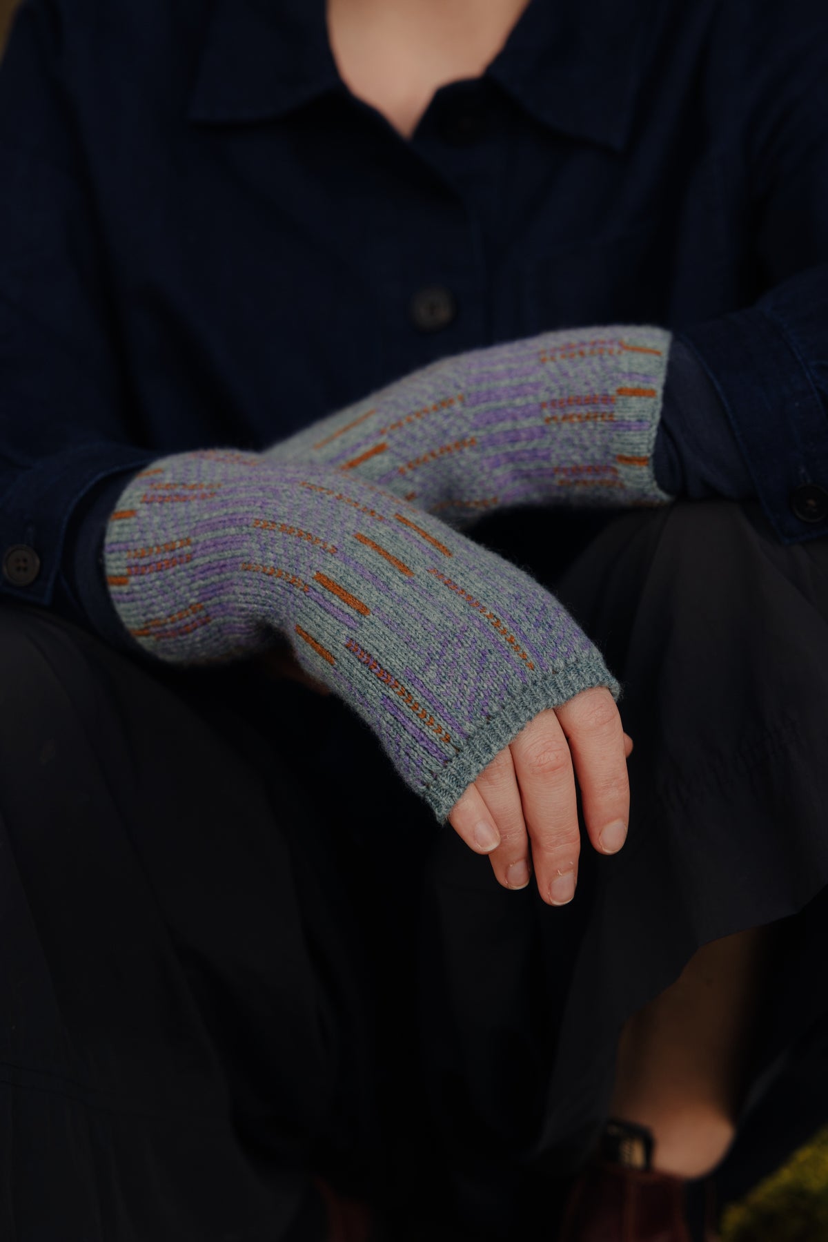 Fraoch Handwarmers Blue