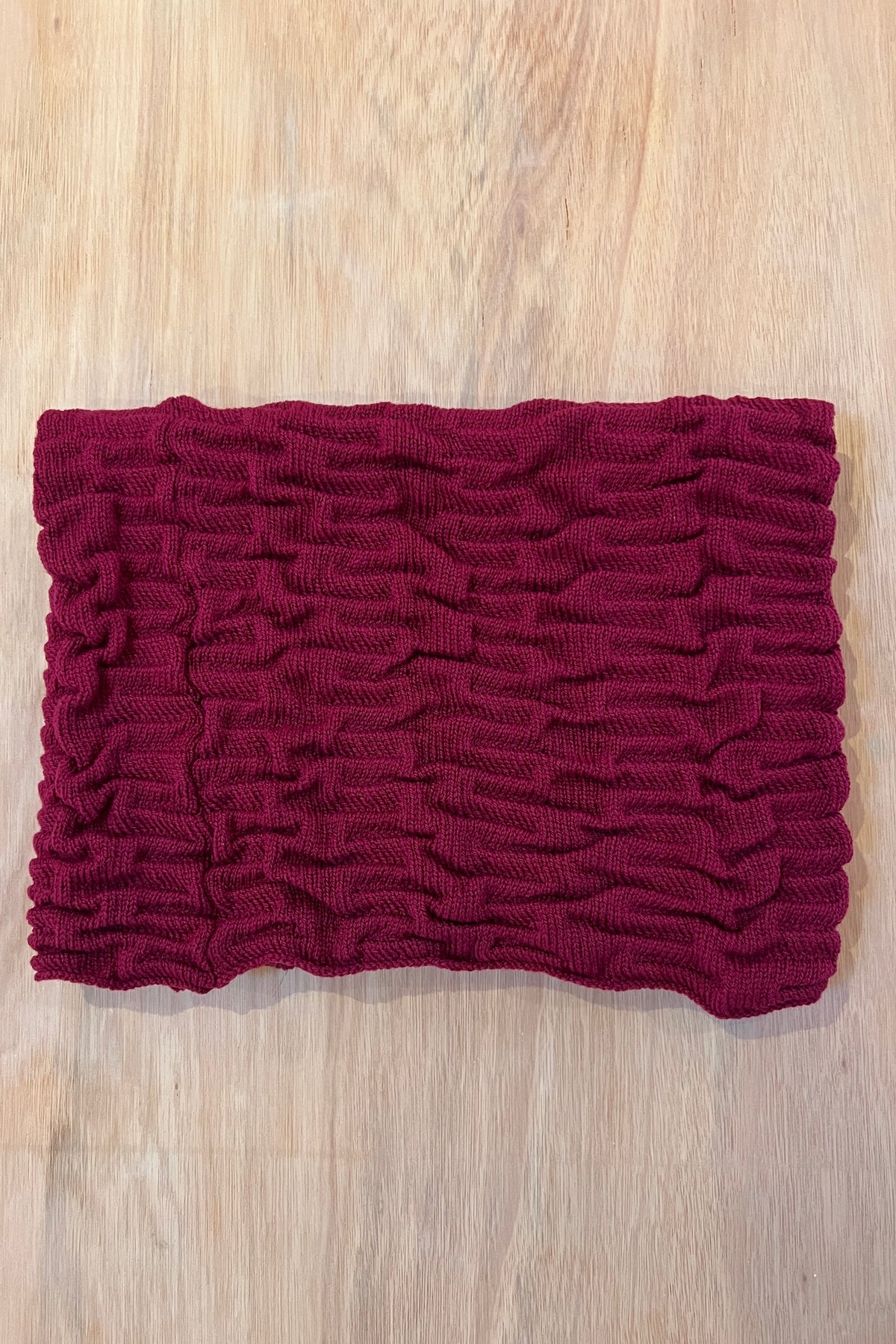 Cowl Scarf Cherry