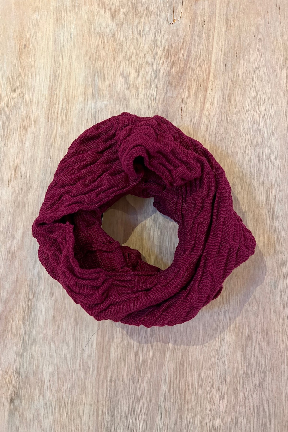Cowl Scarf Cherry